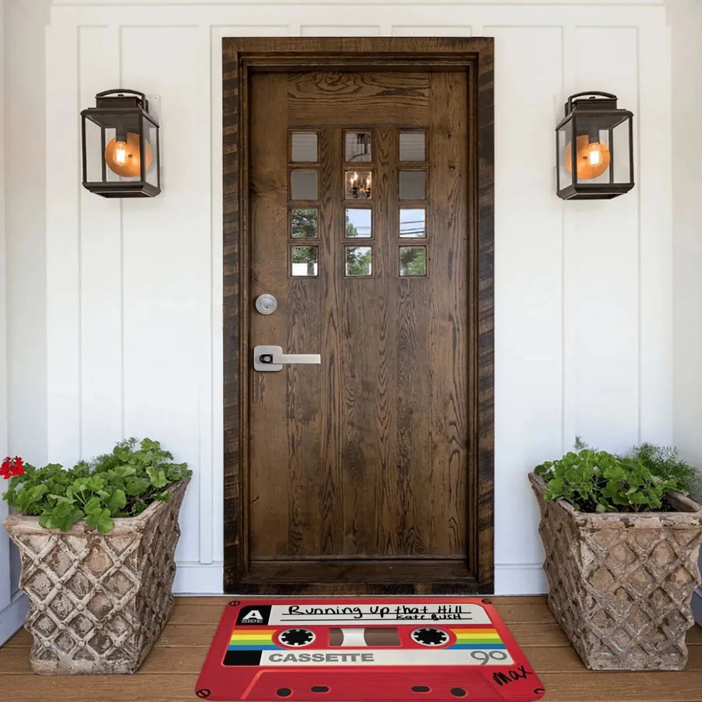 Carpet Eddie Munson Bedroom Entrance Doormat Running up That Hill Stranger Things for Living Room Balcony Rug Floor Mat 231124