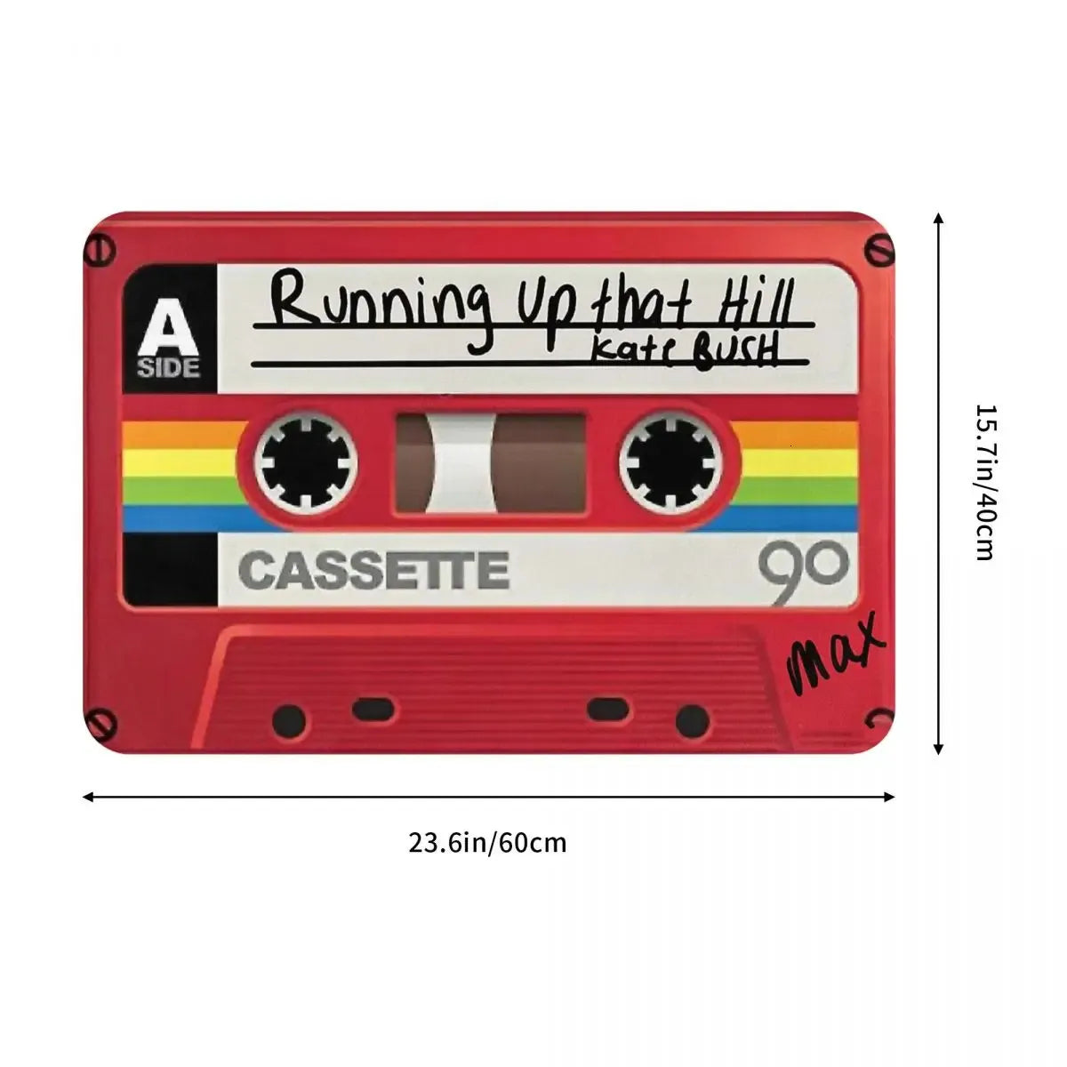 Carpet Eddie Munson Bedroom Entrance Doormat Running up That Hill Stranger Things for Living Room Balcony Rug Floor Mat 231124