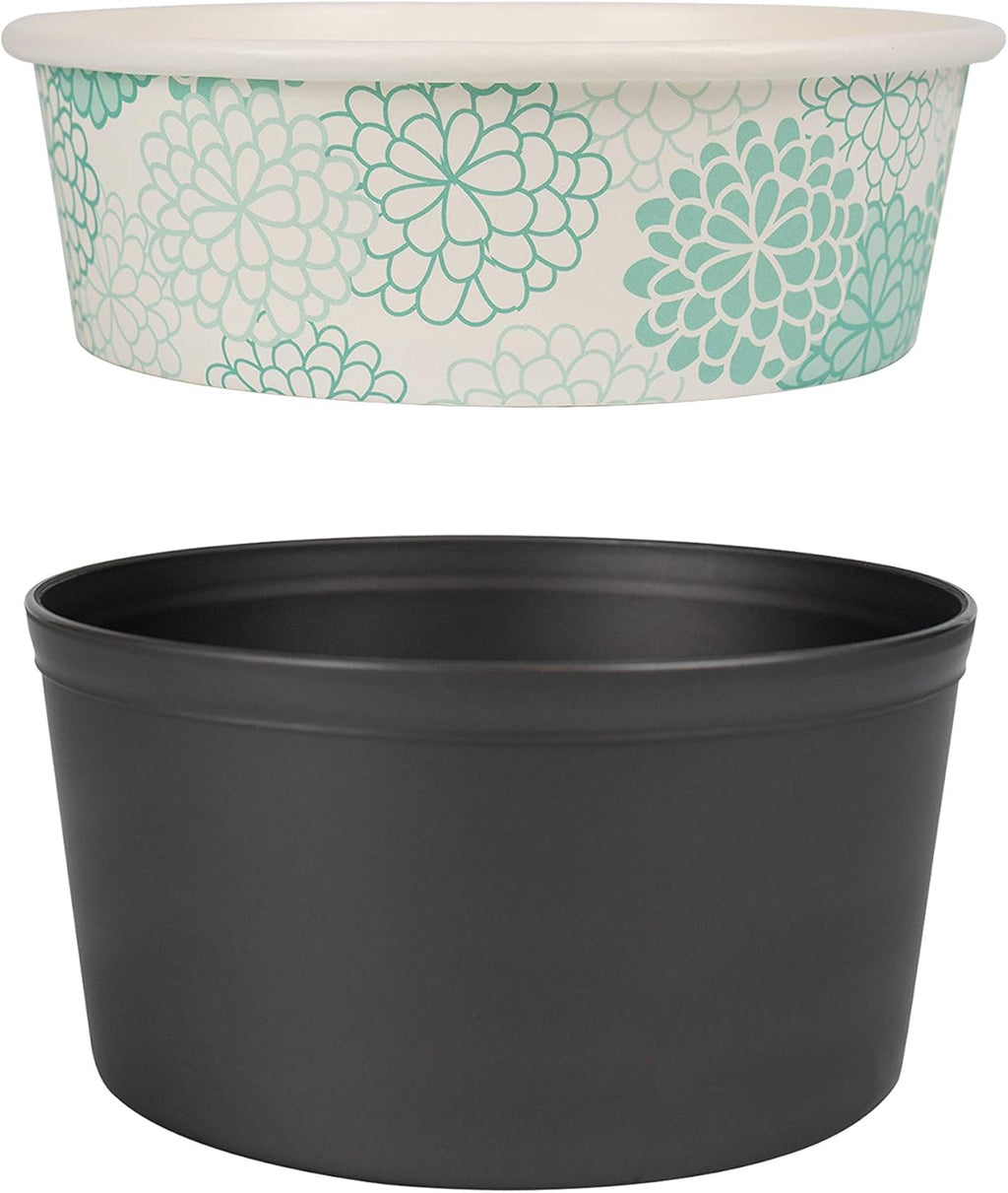 for Pets Smart Cycle Adjustable Feeding Station System | Elevated Dog Bowl Inserts with 3 Height Options for Dogs | Includes 4 Disposable Dog Bowls